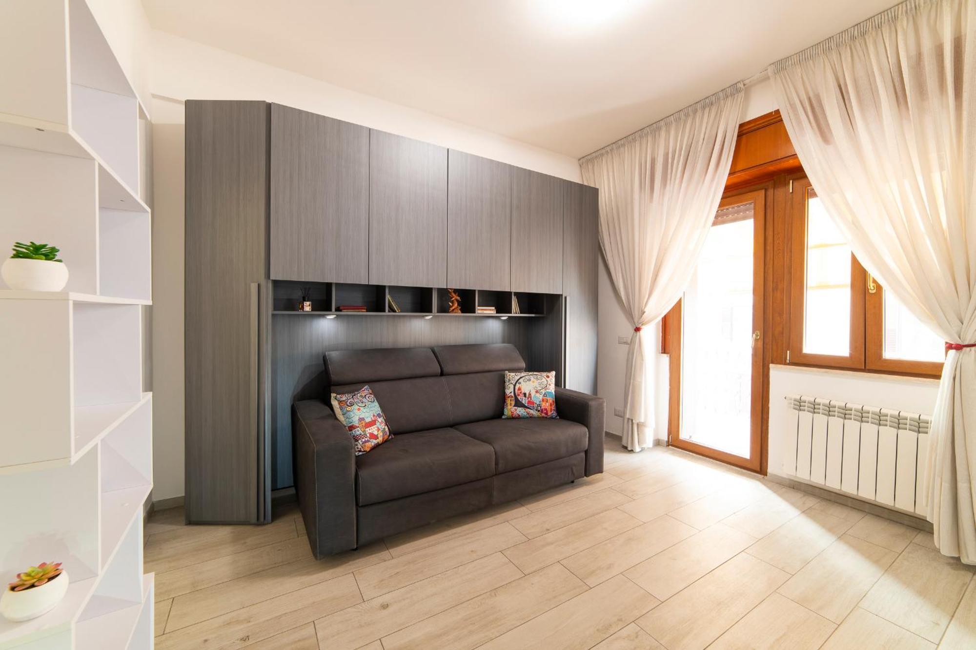 Smart Home - Trilocale Con Parcheggio Privato Рим Экстерьер фото